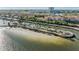 Stunning aerial view of waterfront community with palm trees, walkways, and picturesque coastal scenery at 4851 W Gandy Blvd # B3L35, Tampa, FL 33611