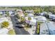 Overhead view of the home featuring a carport and well-kept landscaping within a mobile home community at 4851 W Gandy Blvd # B3L35, Tampa, FL 33611