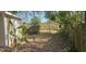 Fenced backyard providing ample space for outdoor activities at 522 Mclennan St, Clearwater, FL 33756