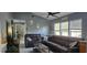 Spacious living room with comfortable seating and plenty of natural light at 522 Mclennan St, Clearwater, FL 33756