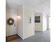 Entrance to condo with decorative wreath and welcome mat at 6915 Stones Throw N Cir # 3104, St Petersburg, FL 33710