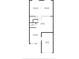 Detailed floor plan showcasing the layout of the first floor at 914 Woodbridge Ct, Safety Harbor, FL 34695