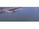 Aerial view of a bridge spanning across the water with visible traffic and waterfront scenery at 100 Bluff View Dr # 417A, Belleair Bluffs, FL 33770