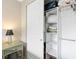 Bright closet with shelving and space for storage, including luggage at 1489 Dundee Dr, Palm Harbor, FL 34684