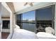 Balcony view showing waterfront scenery and outdoor seating space, perfect for relaxing at 19937 Gulf Blvd # B-3, Indian Shores, FL 33785