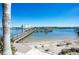 Breathtaking waterfront view with a private dock, perfect for boating and enjoying the serene coastal lifestyle at 19937 Gulf Blvd # B-3, Indian Shores, FL 33785