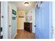 Inviting foyer with stylish decor and tile flooring, setting a welcoming tone at 19937 Gulf Blvd # B-3, Indian Shores, FL 33785