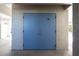 Secured storage area with durable blue doors for peace of mind at 19937 Gulf Blvd # B-3, Indian Shores, FL 33785