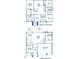 Detailed floor plan showcasing the layout, including bedrooms, kitchen, living areas, and garage at 2911 Silva Wood Dr, Valrico, FL 33596