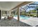 Inviting screened-in pool area perfect for entertaining and relaxation at 2911 Silva Wood Dr, Valrico, FL 33596