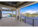 Expansive balcony overlooking the waterway, offering great views for outdoor lounging and entertaining at 48 Sandpiper Rd, Tampa, FL 33609