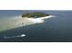 Breathtaking aerial view of Beer Can Island, surrounded by the azure waters of the Gulf of Mexico at 5910 La Rosa Ln, Apollo Beach, FL 33572