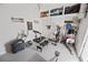 Bright exercise room featuring an elliptical, treadmill, and various workout machines at 5910 La Rosa Ln, Apollo Beach, FL 33572
