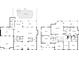 Detailed floor plan of both levels of the home, including measurements of rooms and layout of the home at 5910 La Rosa Ln, Apollo Beach, FL 33572
