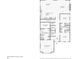 Floor plan featuring the primary bedroom, kitchen, and Gathering room at 720 Bay Esplanade, Clearwater Beach, FL 33767