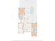Detailed floor plan showcasing the layout and dimensions of the home's rooms at 9016 Bay Ne St, St Petersburg, FL 33702