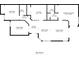 Detailed floor plan showcasing the layout of this home's living spaces, bedrooms, and bathrooms at 12411 Eagleswood Dr # B, Hudson, FL 34667