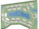 An overhead view of the community highlighting proximity to the lake and other amenities at 23887 Collina Way # 204, Port Charlotte, FL 33980