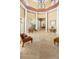 Elegant lobby featuring soaring ceilings, comfortable seating areas, and access to community amenities at 2442 Silvermoss Dr, Wesley Chapel, FL 33544