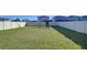 Well-maintained back yard offers space for activities and recreation at 30226 Merilee Pl, Wesley Chapel, FL 33545