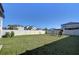 Enjoy the spacious, well-maintained backyard with a wooden playset, great for families and entertaining guests at 30226 Merilee Pl, Wesley Chapel, FL 33545