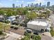 Aerial view of a house with well-maintained landscaping and proximity to the city at 322 11Th N Ave, St Petersburg, FL 33701
