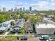 Aerial view of houses near downtown St. Pete; featuring unique neighborhood charm and architectural diversity at 322 11Th N Ave, St Petersburg, FL 33701