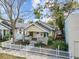 Charming yellow bungalow with white picket fence and covered front porch at 322 11Th N Ave, St Petersburg, FL 33701
