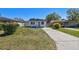 Charming single-Gathering home featuring a freshly painted exterior, well-maintained lawn and private driveway at 3540 Emerson S Ave, St Petersburg, FL 33711