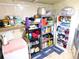 Organized storage room with shelving, perfect for keeping items tidy and accessible at 36624 Kay Ave, Zephyrhills, FL 33542