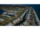 Waterfront community featuring boat docks, lush landscaping, and beautiful water views at 5196 Beach Se Dr # B, St Petersburg, FL 33705