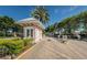 Community guard house with gate access and landscaped surroundings at 5196 Beach Se Dr # B, St Petersburg, FL 33705