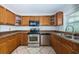 Well-equipped kitchen with stainless steel appliances and ample cabinet space at 5196 Beach Se Dr # B, St Petersburg, FL 33705