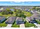 Beautiful aerial view of the homes with ponds, green spaces and surrounding community at 11486 June Briar Loop, San Antonio, FL 33576