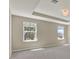Bright and airy bedroom with large windows and tray ceiling at 11486 June Briar Loop, San Antonio, FL 33576