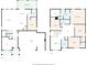 A floorplan of the house layout showing the living room, kitchen, bedrooms, and porch at 11486 June Briar Loop, San Antonio, FL 33576