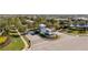 Stunning community entrance with manicured landscaping and water features, creating a grand sense of arrival at 3248 Anchor Bay Trl, Bradenton, FL 34211