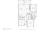 Detailed first floor plan of the house showing the layout of the kitchen, living spaces, and garage at 3248 Anchor Bay Trl, Bradenton, FL 34211