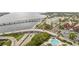 Aerial view showcasing proximity to the city, roadways, and nearby waterway at 345 Bayshore Blvd # P9, Tampa, FL 33606