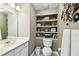 Cozy bathroom featuring decorative shelves, with unique decorations adding character at 345 Bayshore Blvd # P9, Tampa, FL 33606