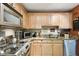 Well-equipped kitchen featuring stainless steel appliances and granite countertops with an open design at 345 Bayshore Blvd # P9, Tampa, FL 33606