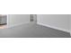 This bedroom features neutral walls and soft gray carpet at 3575 Santa Caterina Blvd, Bradenton, FL 34211