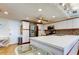 Spacious kitchen with stainless steel appliances, white countertops, and adjacent breakfast nook at 3805 Baden Dr, Holiday, FL 34691