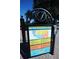 Downtown Dunedin Merchant Directory sign with a map and list of local businesses at 538 Walden Ct, Dunedin, FL 34698