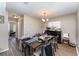 Well-lit dining room offering ample space for entertaining friends and Gathering at 712 Hazy Meadow Ct, Brandon, FL 33510