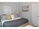 Calming bedroom with soothing color palette, textured pillows, and lots of light at 12400 Park Blvd # 408, Seminole, FL 33772