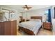 Comfortable bedroom with ample closet space and neutral decor at 14910 Northwood Village Ln, Tampa, FL 33613