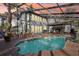Beautiful backyard pool with a spa and ample deck space, great for entertaining at 14910 Northwood Village Ln, Tampa, FL 33613