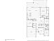 Detailed floorplan of home layout, including kitchen, living room, bedrooms and lanai at 1503 Yale Castle Ct, Ruskin, FL 33570