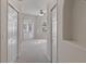 Hallway view of the bedroom with natural lighting at 17807 Crystal Cove Pl, Lutz, FL 33548